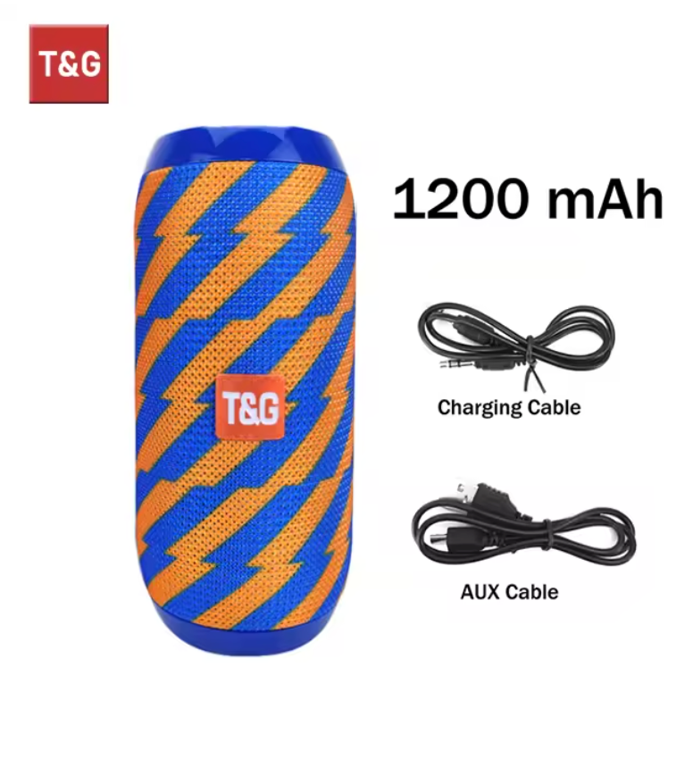 T&G Portable Waterproof Bluetooth Speaker