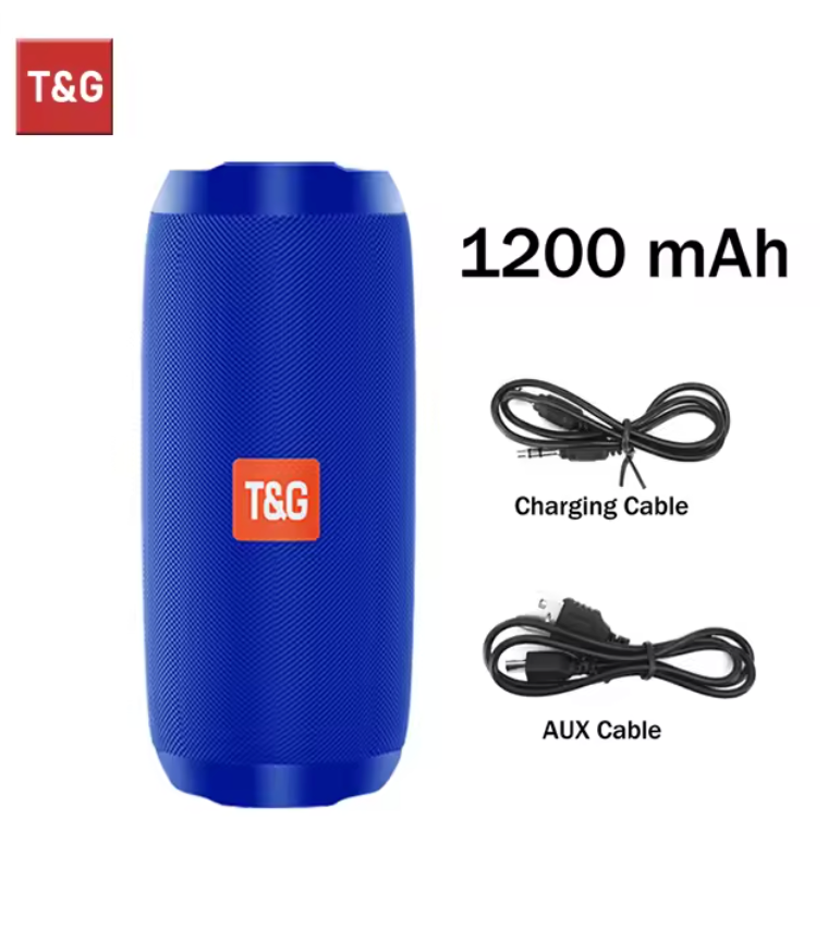 T&G Portable Waterproof Bluetooth Speaker