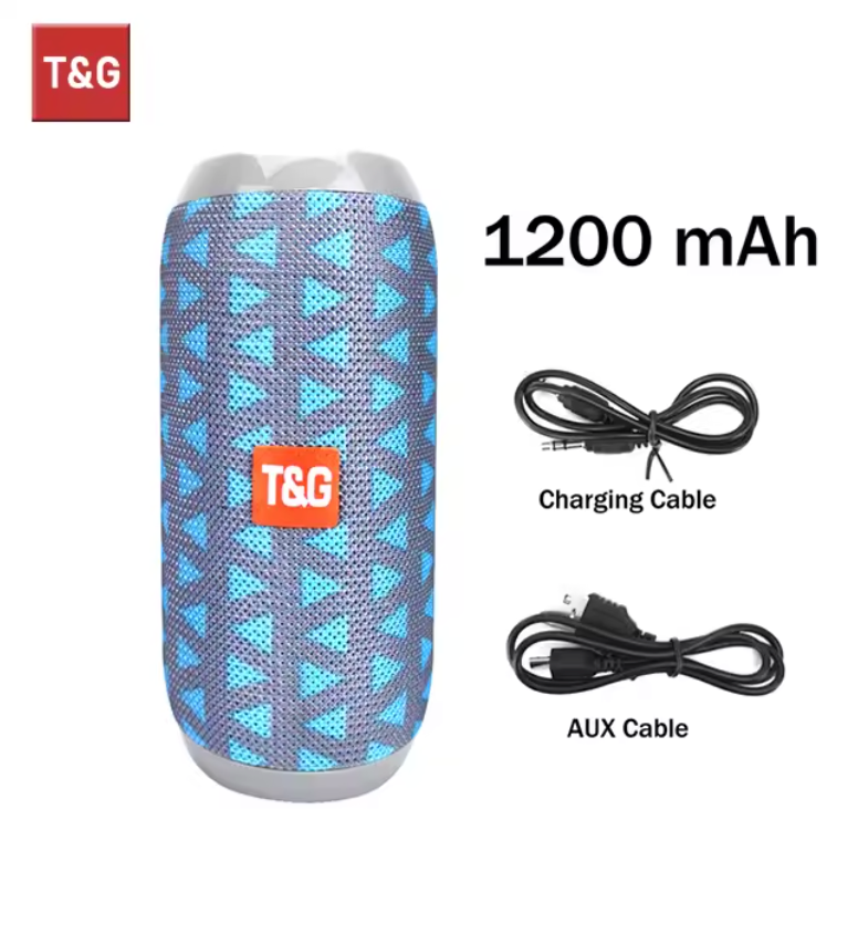 T&G Portable Waterproof Bluetooth Speaker
