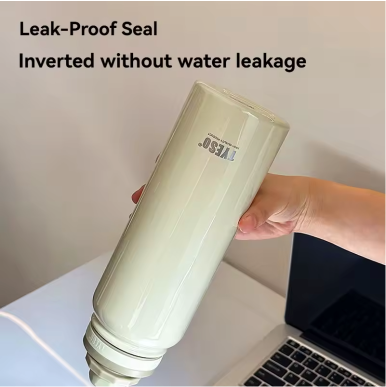 TYESO Insulated Stainless Steel Thermos Tumbler