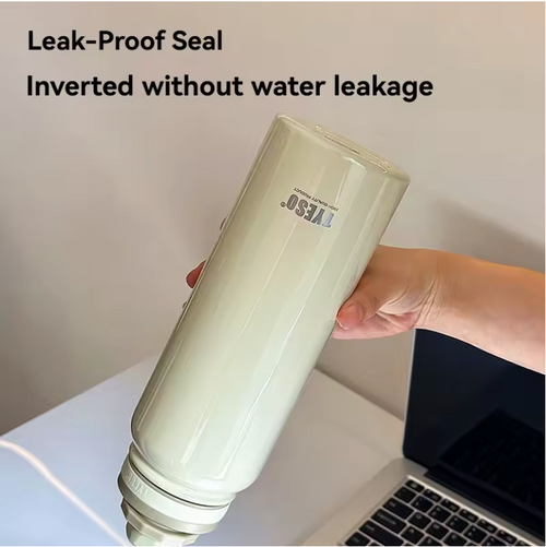 TYESO Insulated Stainless Steel Thermos Tumbler