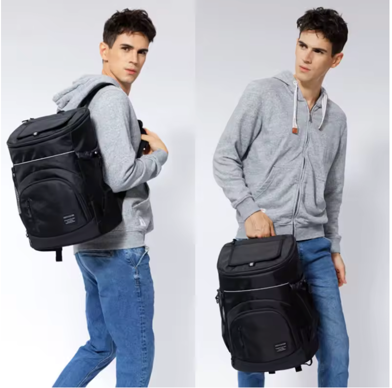 Insulated Cooler Backpack 30L Waterproof Travel Bag
