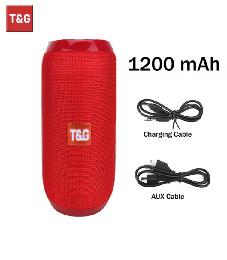 T&G Portable Waterproof Bluetooth Speaker